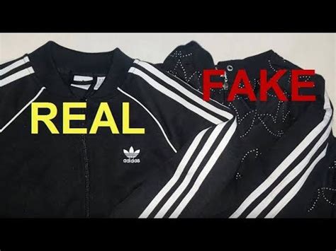 how to spot fake adidas jacket|real vs fake adidas.